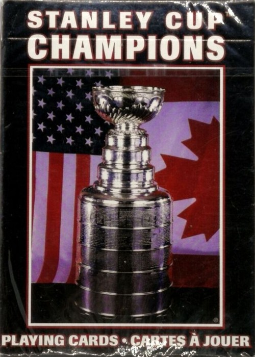 NHL Hockey Stanley Cup Champions Black front image