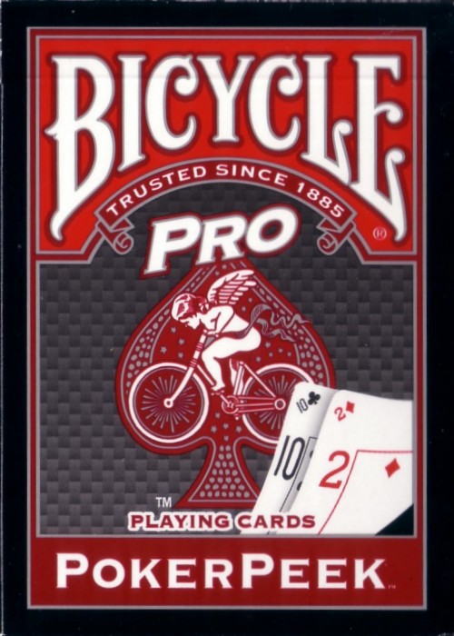 Pro PokerPeek Red [Bicycle] front image