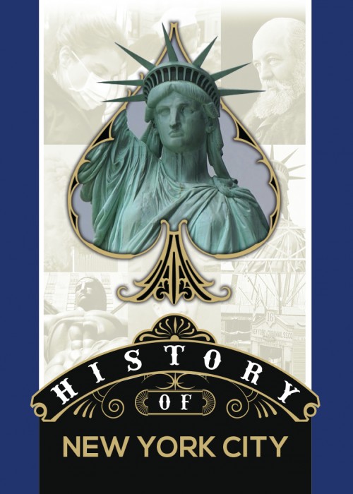 History of New York City Playing Cards front image