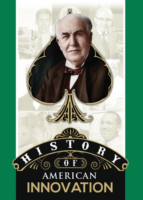 History of American Innovation Playing Cards front image