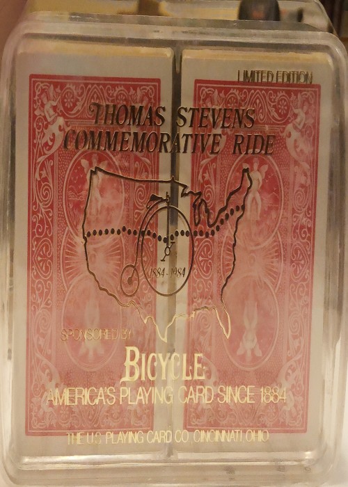 Thomas Stevens Commemorative Ride front image