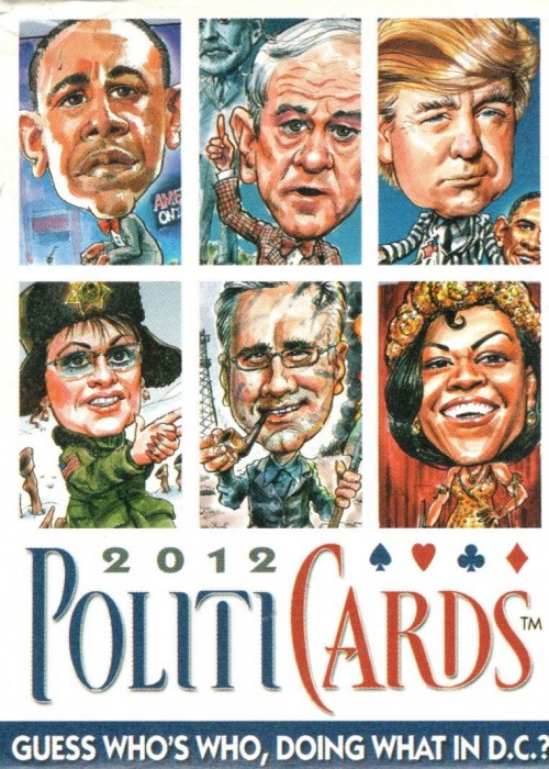 POLITICARDS 2012 front image