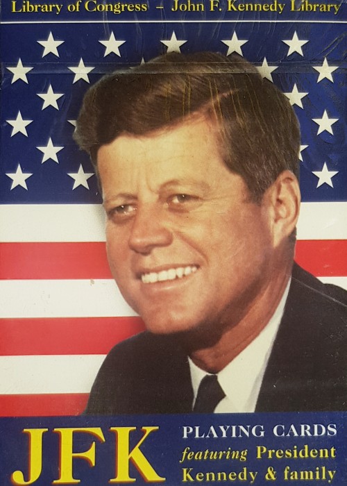 JFK Playing Cards front image