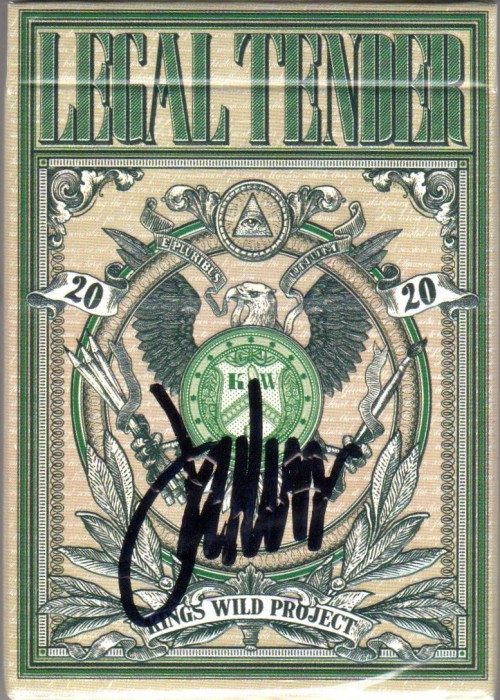 Legal Tender v1 (Holographic Gilded Signed) front image