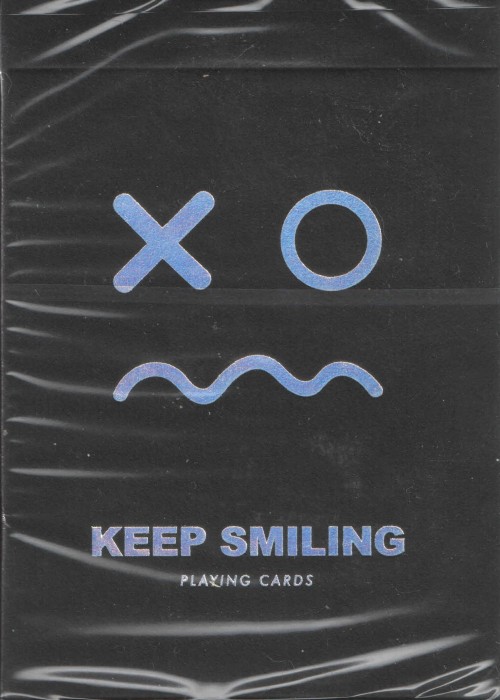 Keep Smiling V1 Black (Gilded) front image