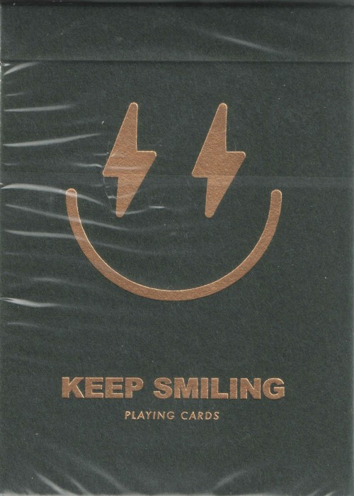 Keep Smiling V1 Green (Gilded) front image