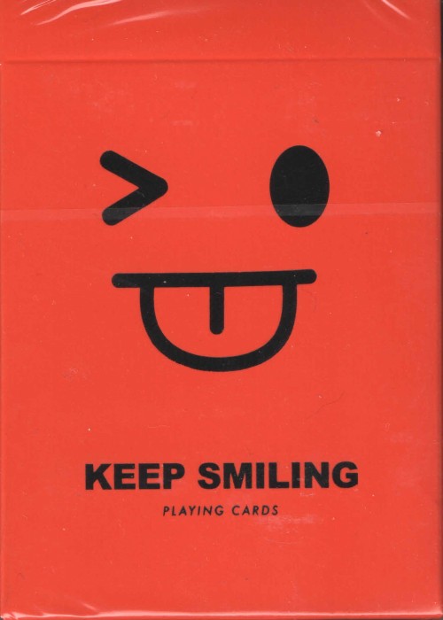 Keep Smiling V1 Orange (Gilded) front image