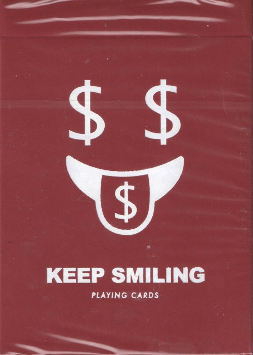 Keep Smiling V1 Red (Gilded) front image