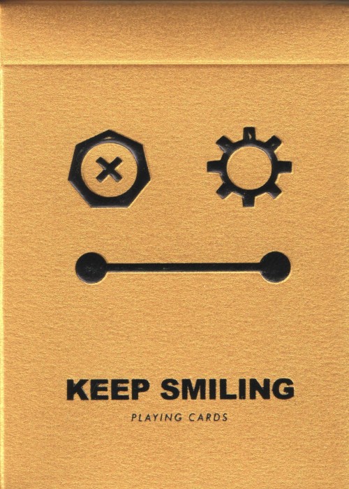 Keep Smiling V2 Pearl Gold front image