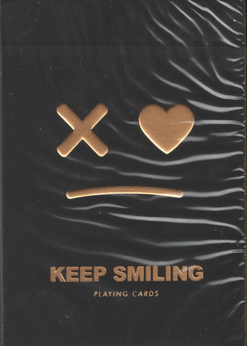 Keep Smiling V2 Black front image
