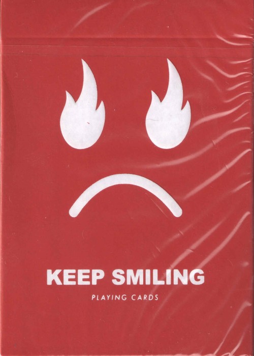 Keep Smiling V2 Red front image