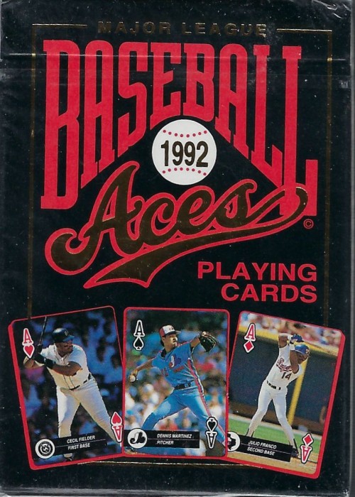Major League Baseball 1992 Aces front image
