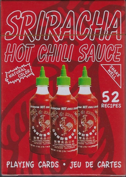 Sriracha hot chili sauce front image
