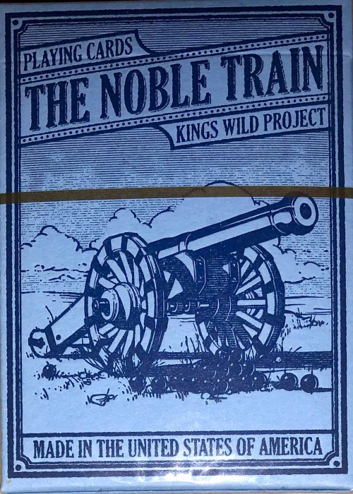 Noble Train Blue Gilded front image