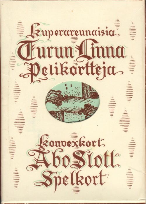 Turun Linna (Abo Castle) Convex Cards Green front image