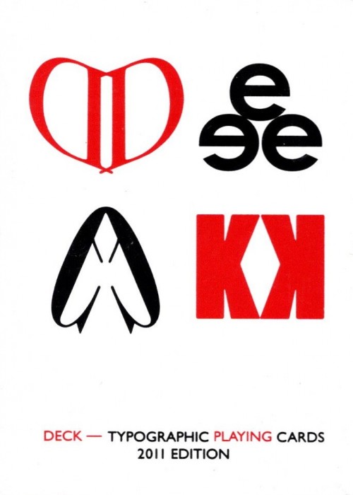 DECK - TYPOGRAPHIC front image