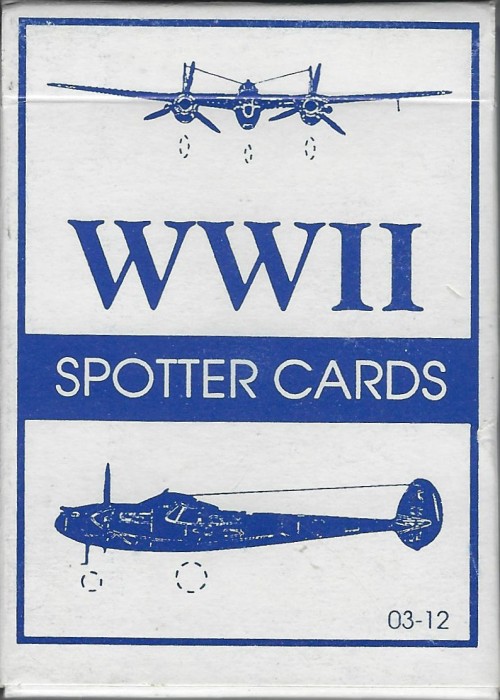 WWII Spotter Cards front image