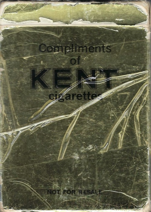 Compliments of Kent Cigarettes front image