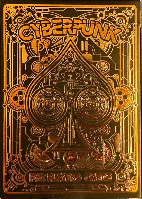 Cyberpunk PVC (Gold/Silver) front image