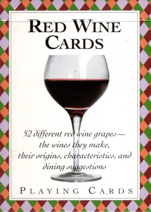 RED WINE CARDS front image
