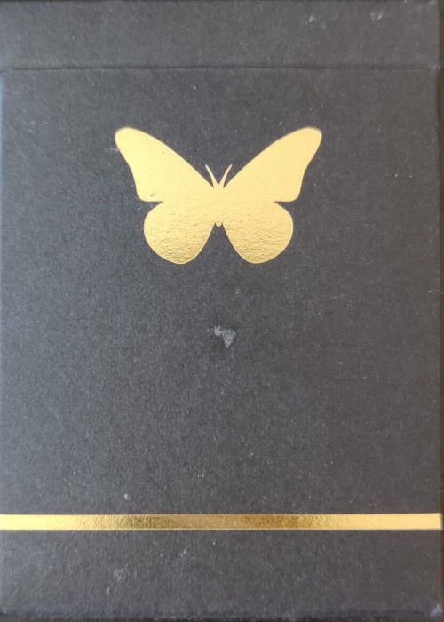 Butterfly Black and Gold Signed front image