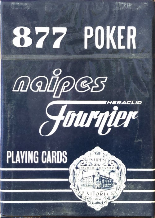 Fournier 877 poker front image