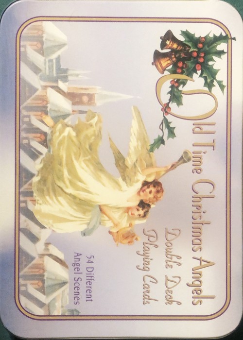Old Time Christmas Angels (Double Deck Tin) front image