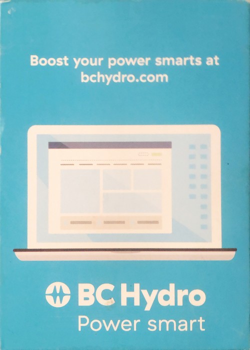 BC Hydro Power Smart (Blue Tuck-Box) front image