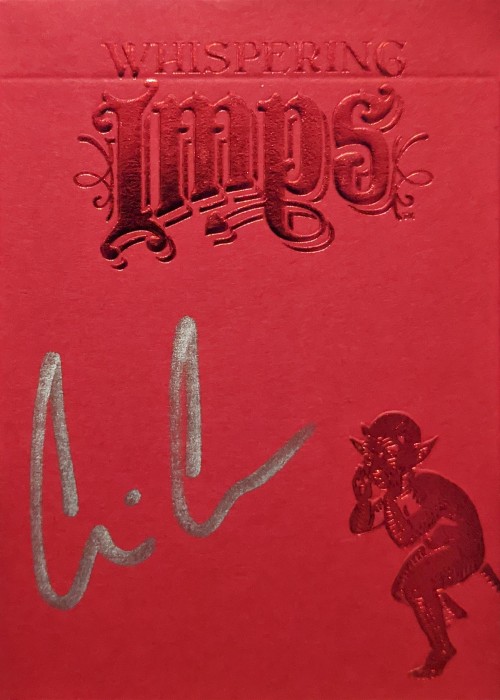 Whispering Imps 1st Edition Red (Signed) front image