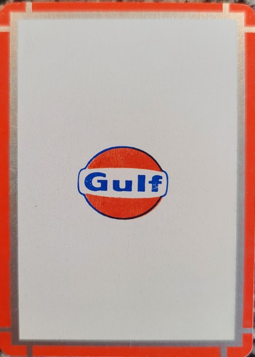 Gulf Oil - Orange front image