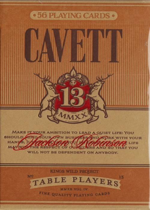 Table Players Volume 4 (Gilded) - Cavett front image