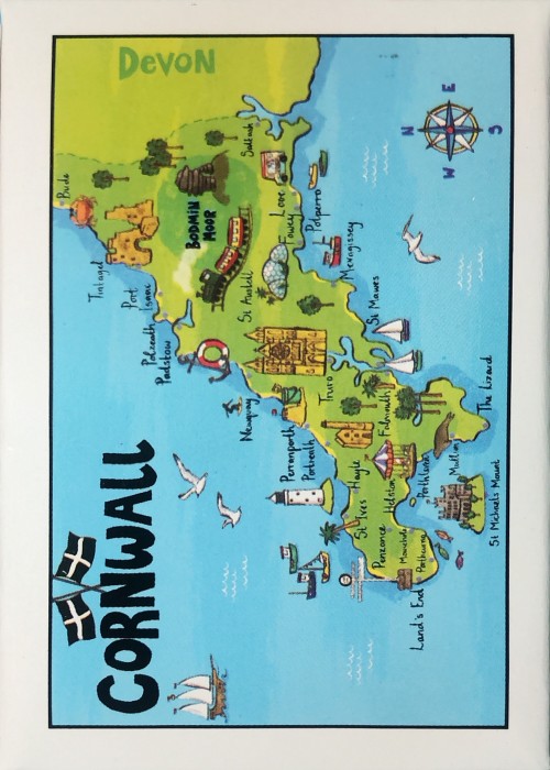 Cornwall (Drawn Map) front image