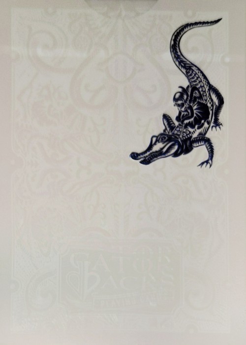 Gatorbacks Metallic Blue front image