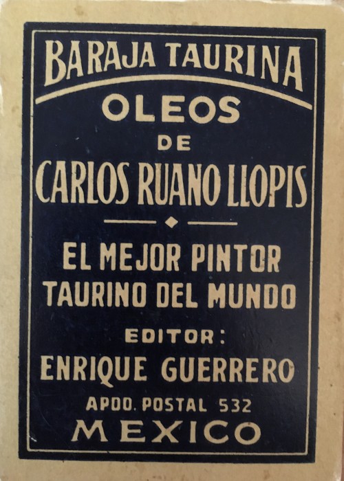 Baraja Taurina front image