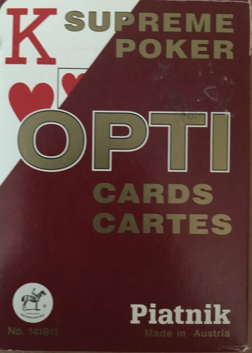 Opti Supreme Poker front image