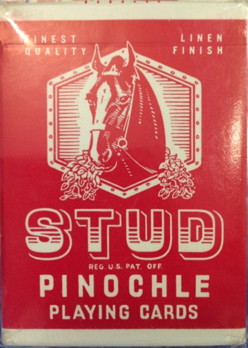 Stud Pinochle (Walgreen's) Red front image
