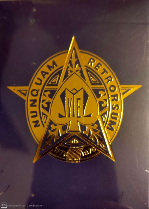 1876 Mauger Centennial Exposition Quadruplicate Restoration USPCC Blue front image