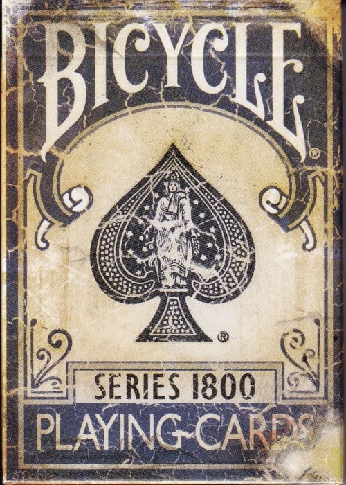 Series 1800 Blue [Bicycle] (Red USPCC Seal) front image