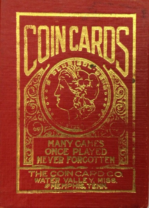 Coin Cards Red front image