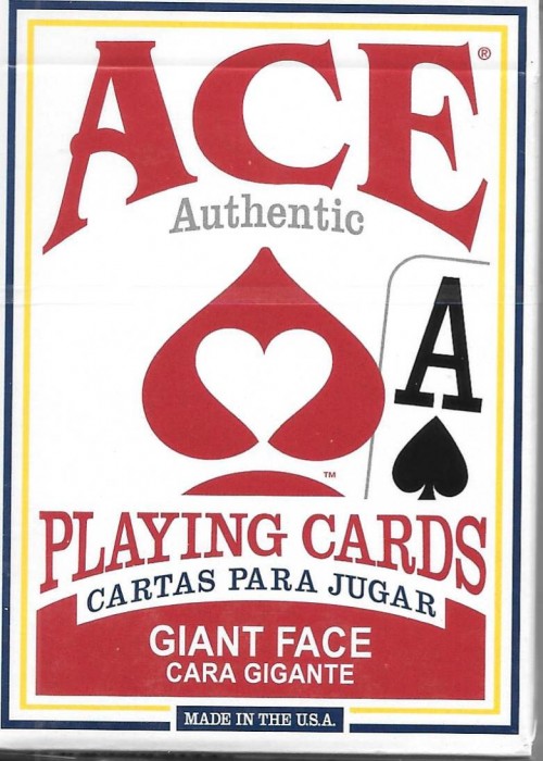 ACE GIANT FACE RED front image