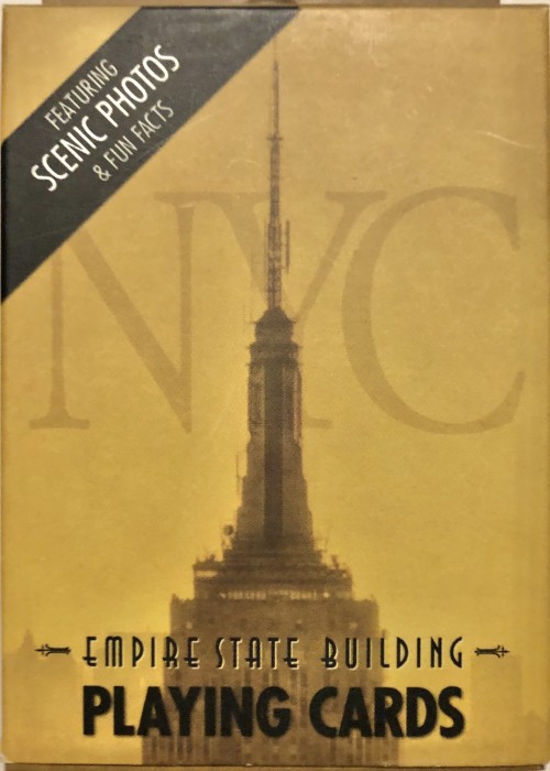 Empire State Building Playing Cards front image