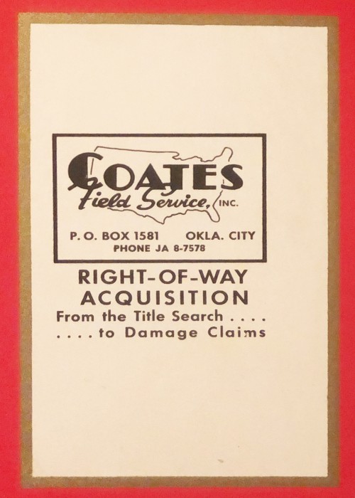 Coates Field Service front image