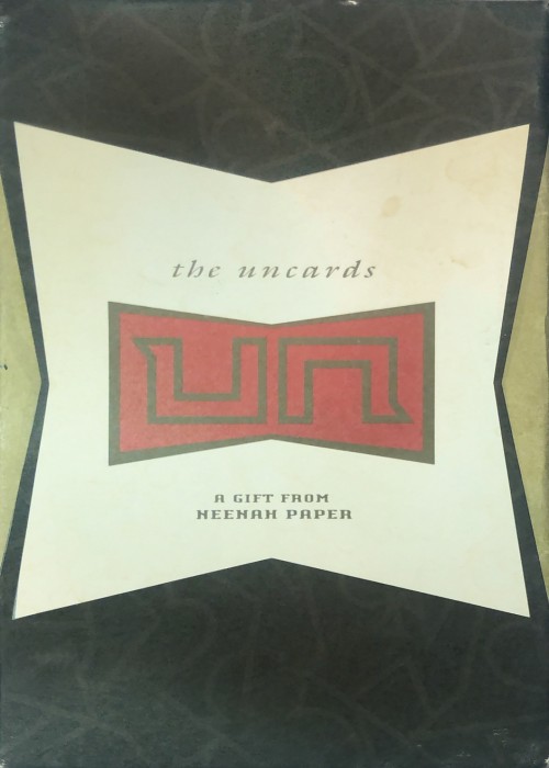 Uncards: A Gift from Neenah Paper front image