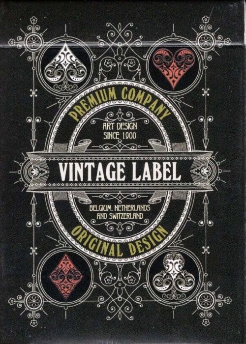 Vintage Label (Gilded Black) front image