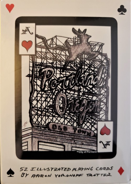 Landmarks of Portland - Signed front image