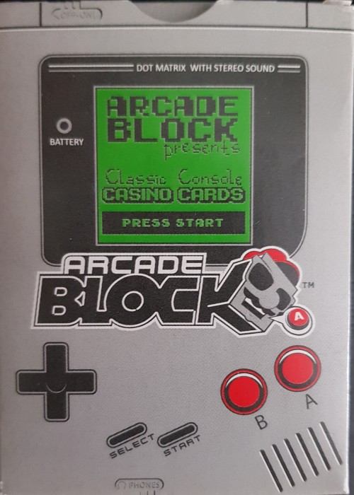 Classic Console Casino Cards front image