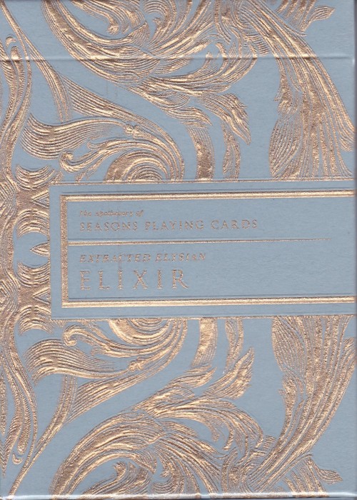 Apothecary Elixir Prototype Gold on Grayish Blue front image