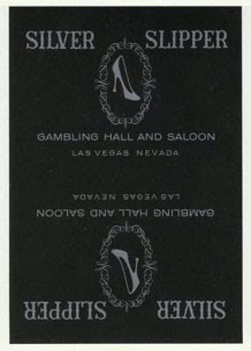 Silver Slipper Black front image