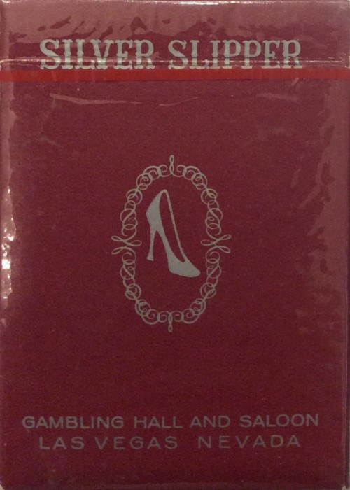 Silver Slipper Maroon/Red front image