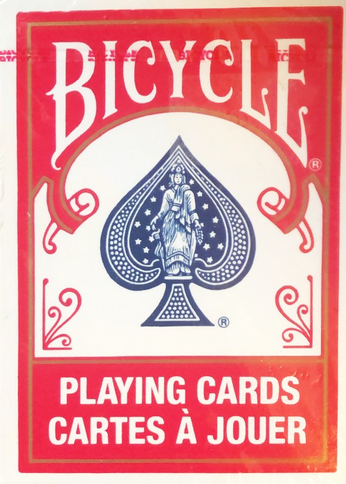 Rider Back Canada Red [Bicycle] Blue seal front image
